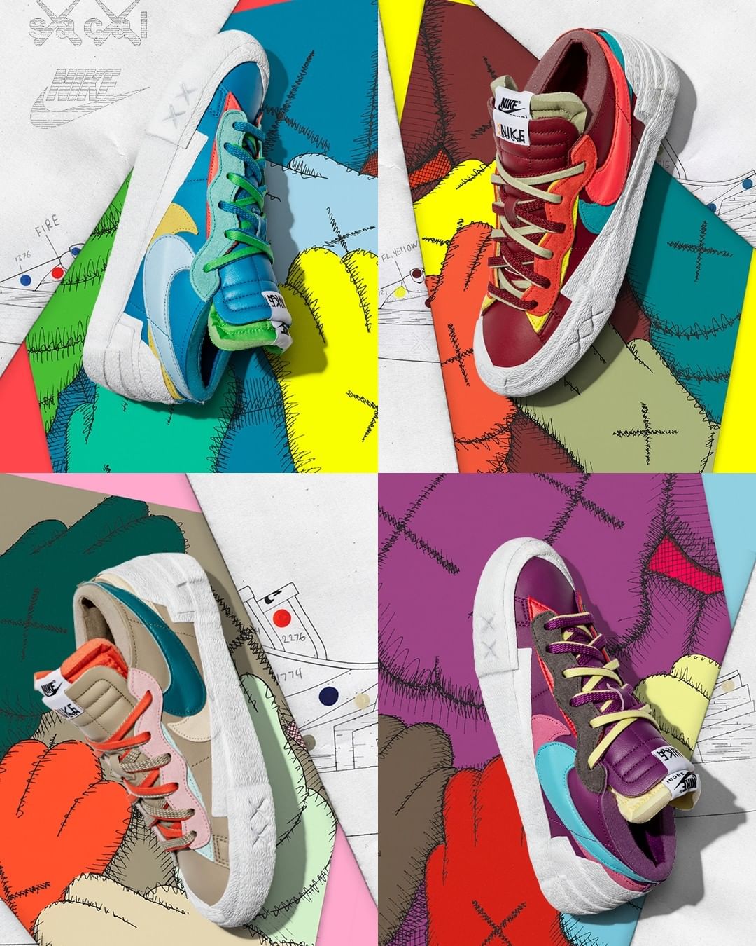 kaws-sacai-nike-blazer-low-dm7901-400-500-600-release-2021