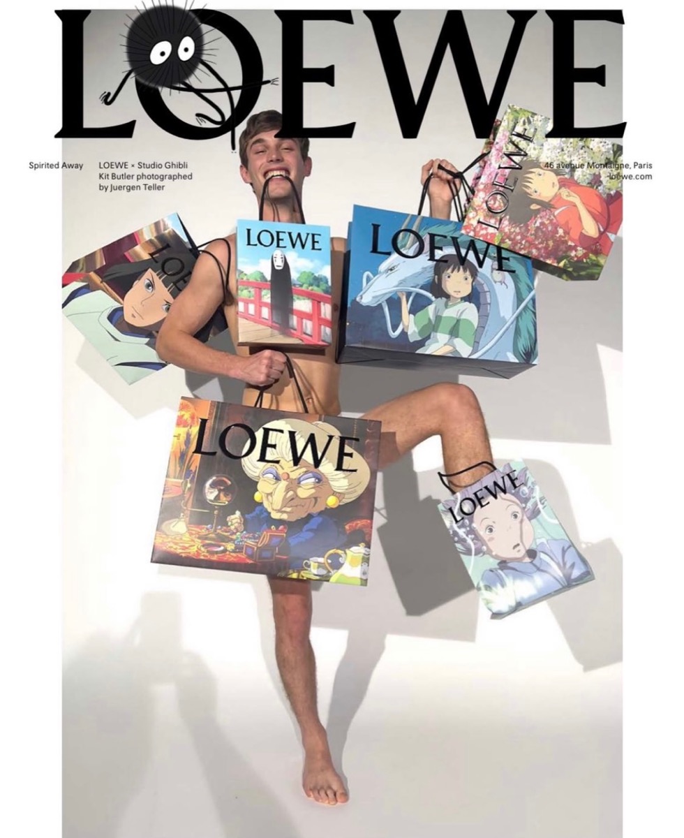 LOEWE × 千と千尋の神隠し 限定コラボアイテムが2022年1月7日より発売 