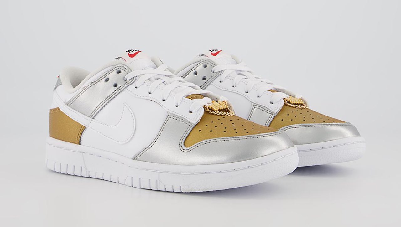 Nike Wmns Dunk Low “Gold & Silver”が2022年に発売予定 FASHION FALE