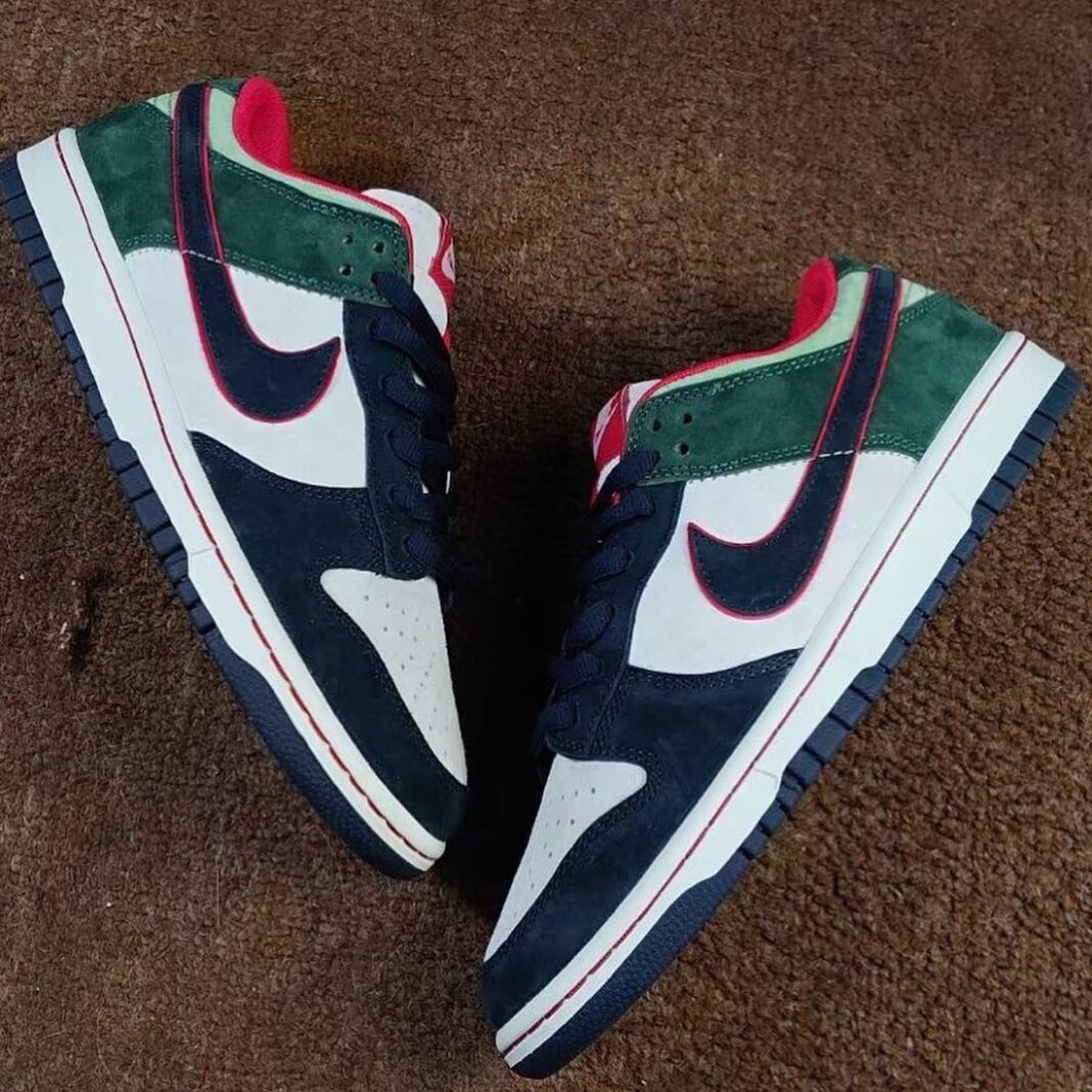 nike-dunk-low-white-navy-green-red-release-2022