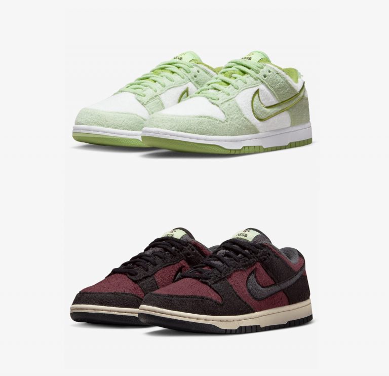 Nike Dunk Low âFleece Packâãçºå£²äºå® [DQ7579-600 / DQ7579-300] - FASHION FALE