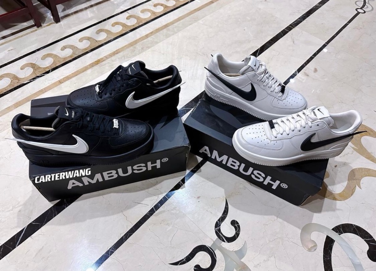 Nike × AMBUSH 『Air Force 1 Low SP “Phantom” & “Black”』が発売予定 