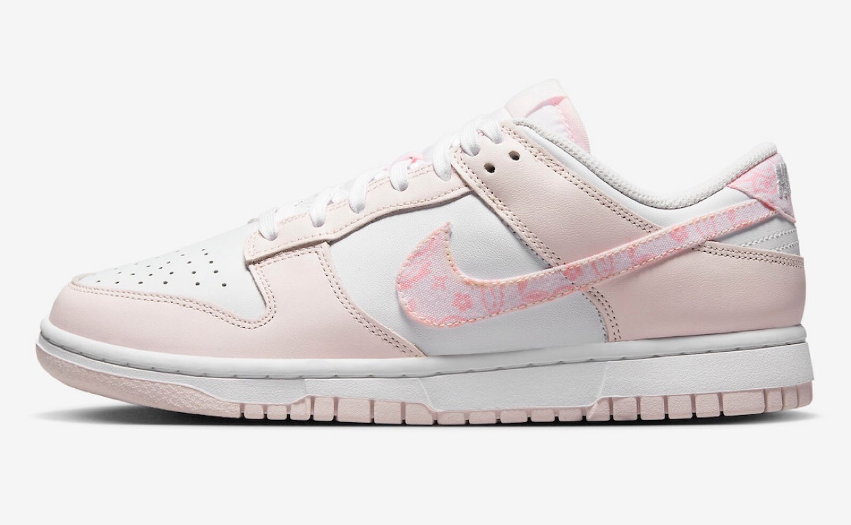 Nike Wmns Dunk Low ESS “Pink Paisley”が発売予定 ［FD1449-100 