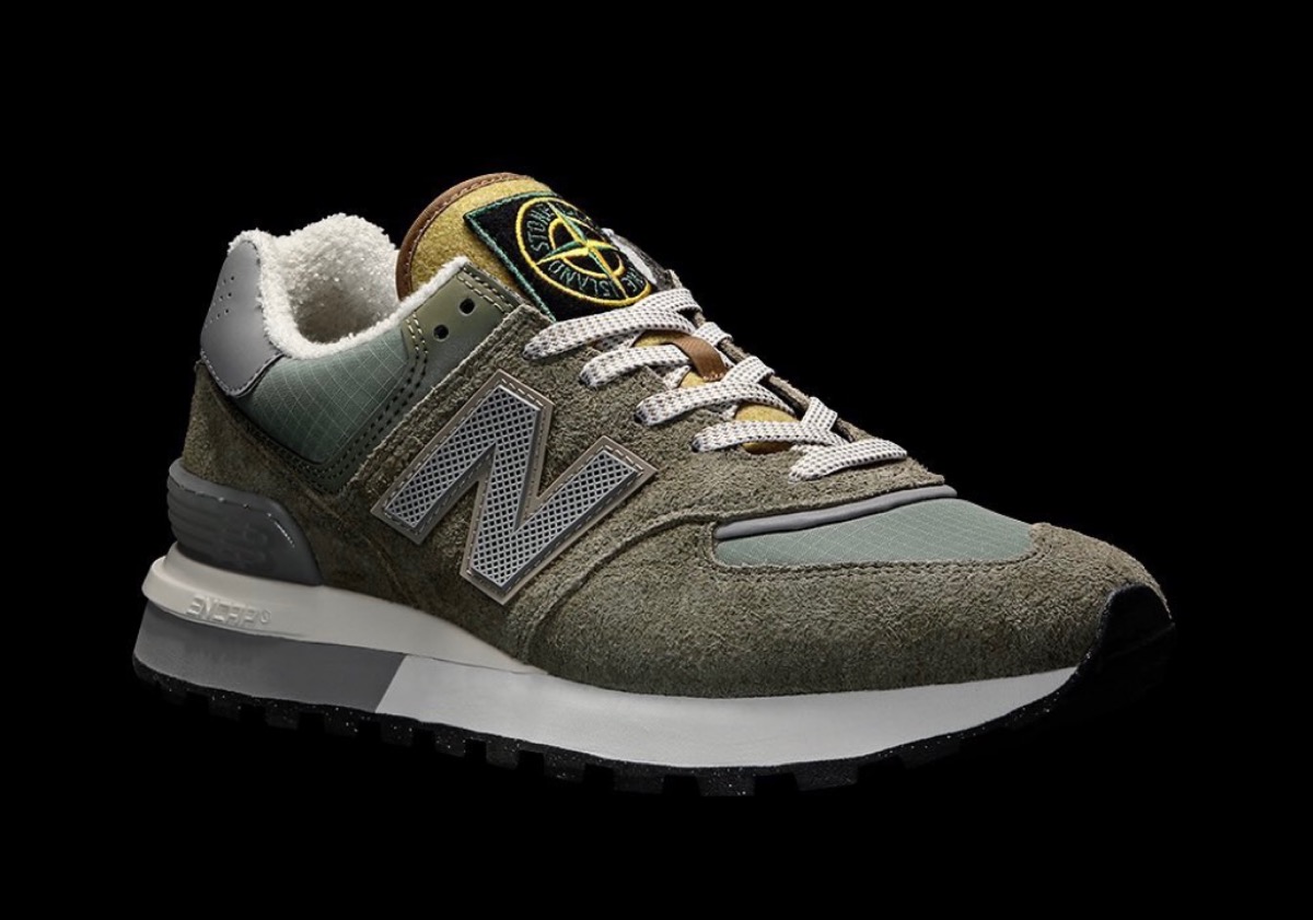 Stone Island × New Balance 〈574 Legacy〉が1月5日より順次