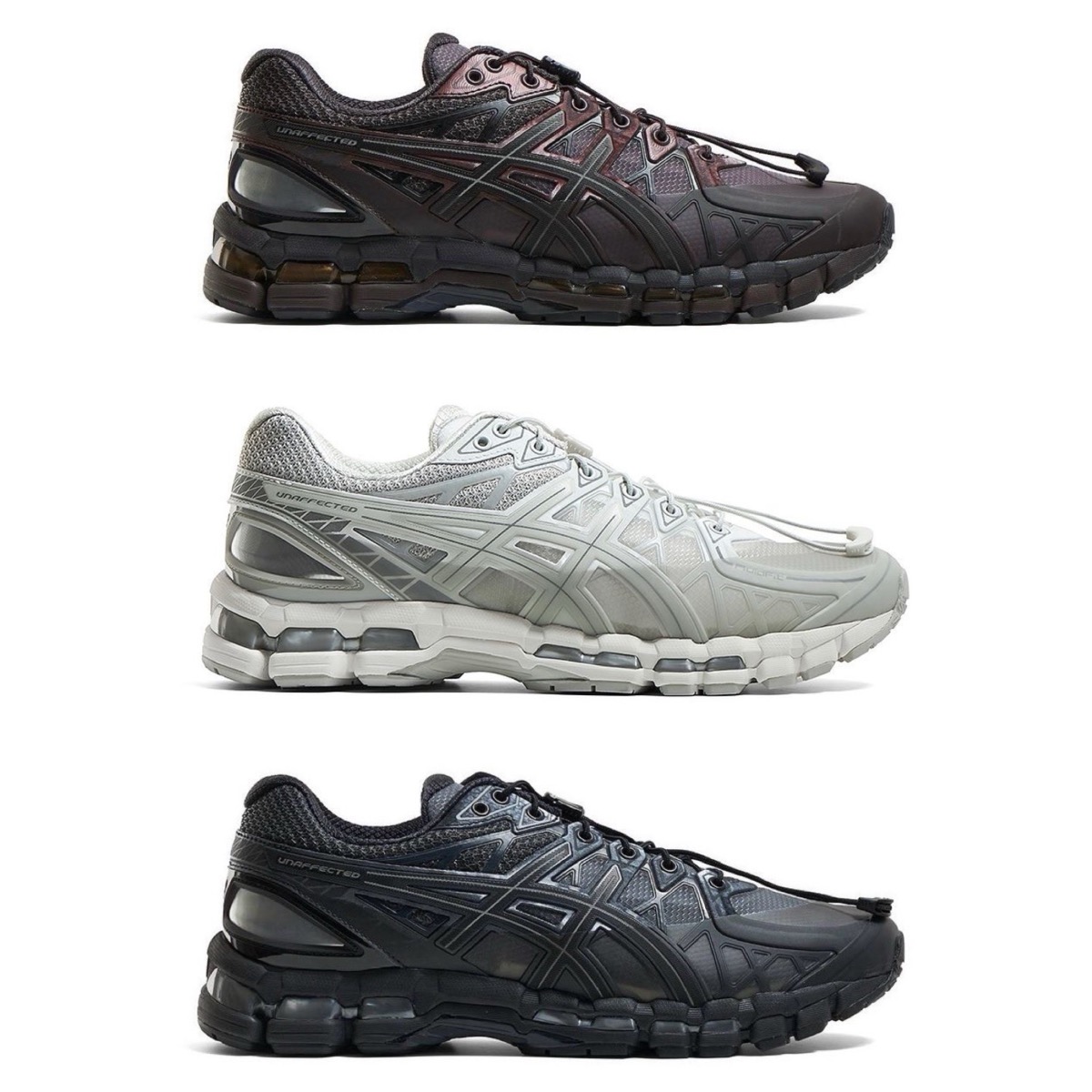 アシックス ゲルカヤノ GEL-KAYANO 28 ブラック&レッド 26cm 