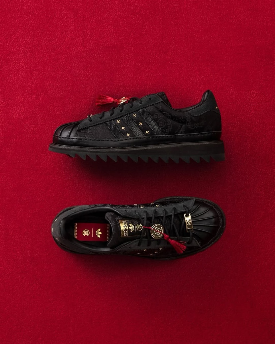 旧正月を祝した CLOT x adidas Superstar “LNY” by Edison Chen 