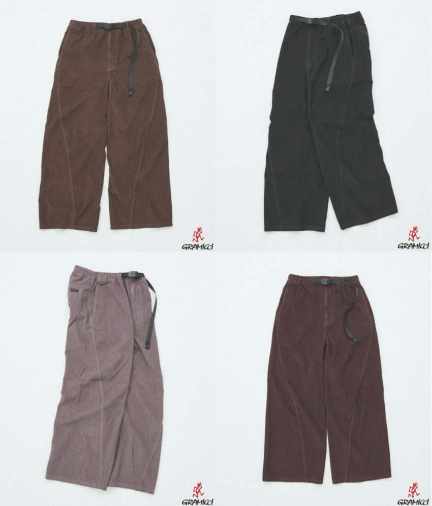 GRAMICCI x JOURNAL STANDARD 25FW 別注 3Dコーデュロイパンツ全